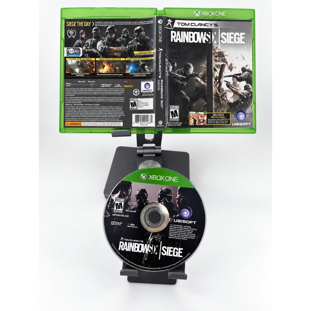 Tom Clancy's Rainbow Six Siege Xbox One 2015 Tested Disc Case Inserts